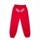 Sp5der 555555 Tracksuit pant and hoodie Red